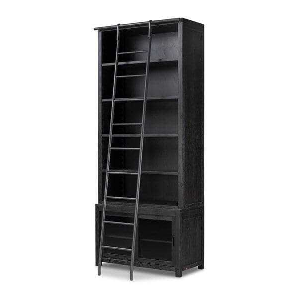 Admont Bookcase And Ladder-Four Hands-FH-237478-002-Bookcases & Cabinets-1-France and Son
