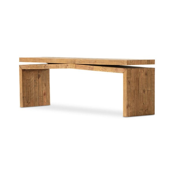 Matthes Console Table-Four Hands-FH-107936-008-Console TablesRustic Natural - 79"-11-France and Son