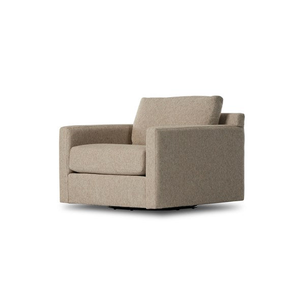 Hampton Swivel Chair - Delta Sand-Four Hands-FH-237988-001-Lounge Chairs-1-France and Son