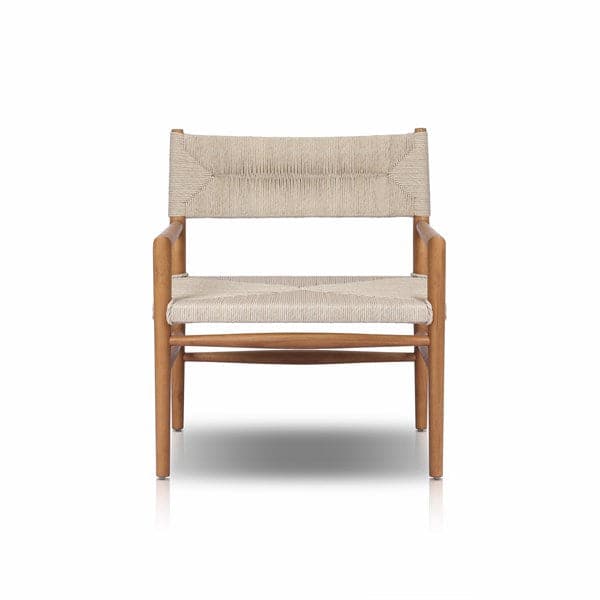 Lomas Outdoor Chair - Natural Teak-Four Hands-FH-238698-001-Outdoor Dining Chairs-3-France and Son
