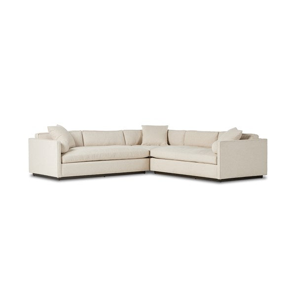 Sawyer 3pc Corner Sectional - Antwerp Natural-Four Hands-FH-239738-001-Sectionals-1-France and Son