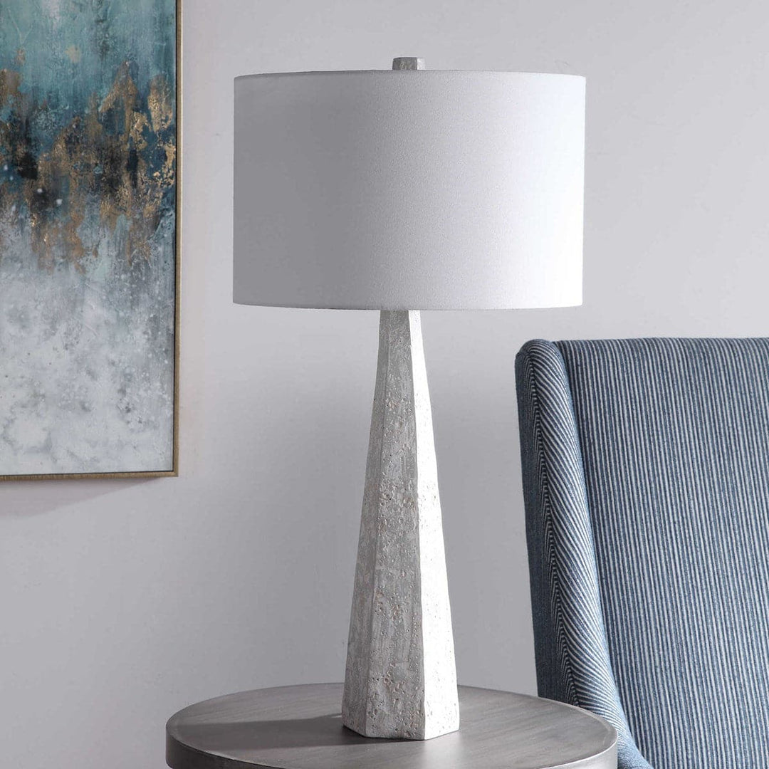 Apollo Concrete Table Lamp-Uttermost-UTTM-28287-Table Lamps-3-France and Son