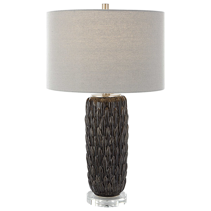 Nettle Textured Table Lamp-Uttermost-UTTM-30003-1-Table Lamps-1-France and Son