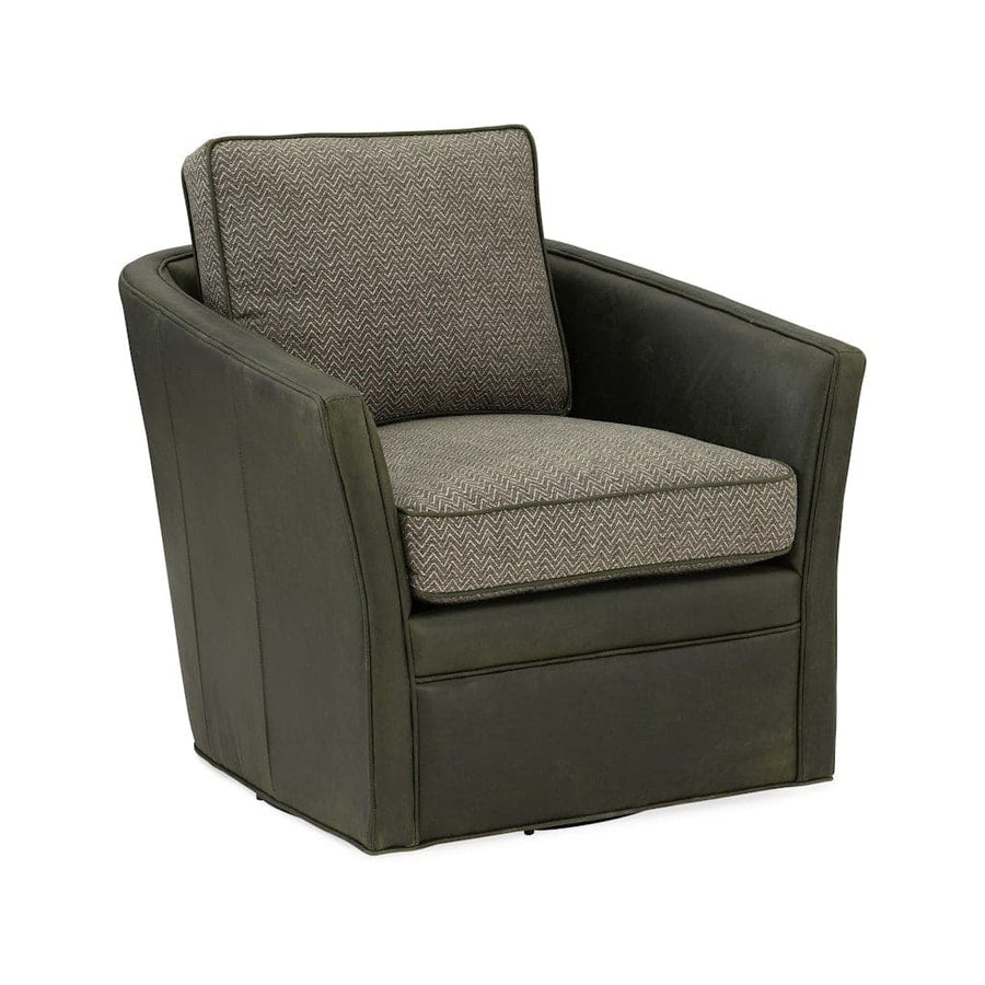 Blair Swivel Tub Chair-Bradington Young-BradingtonYoung-302-25SW-913800-91-Lounge ChairsCement-1-France and Son