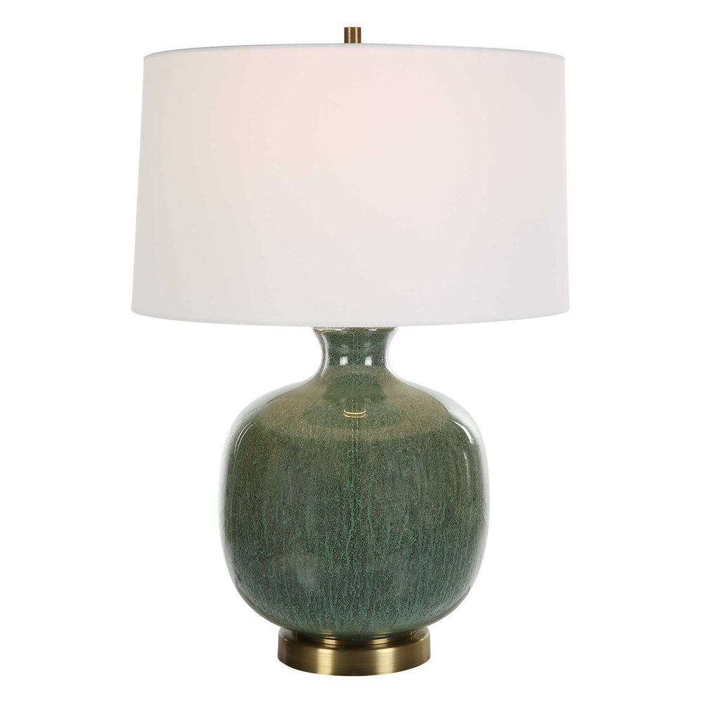 Uttermost Nataly Aged Green Table Lamp-Uttermost-UTTM-30238-1-Table Lamps-2-France and Son