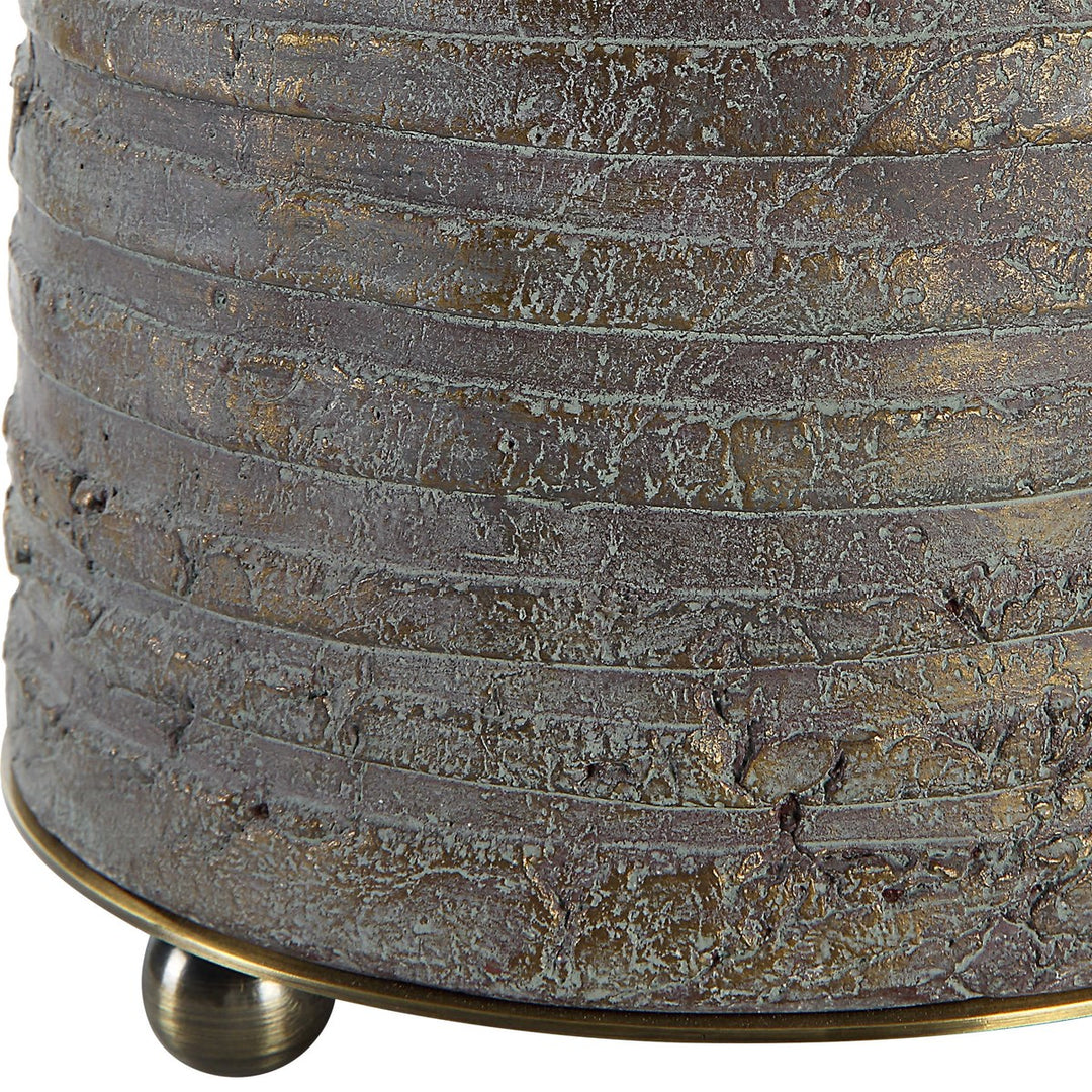 Uttermost Gorda Bronze Ceramic Table Lamp-Uttermost-UTTM-30252-1-Table Lamps-5-France and Son