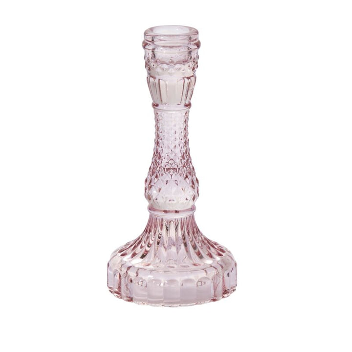Gillian Candlestick-Accent Decor-ACCENT-32711.08-Candle HoldersLarge-Pink-4-France and Son