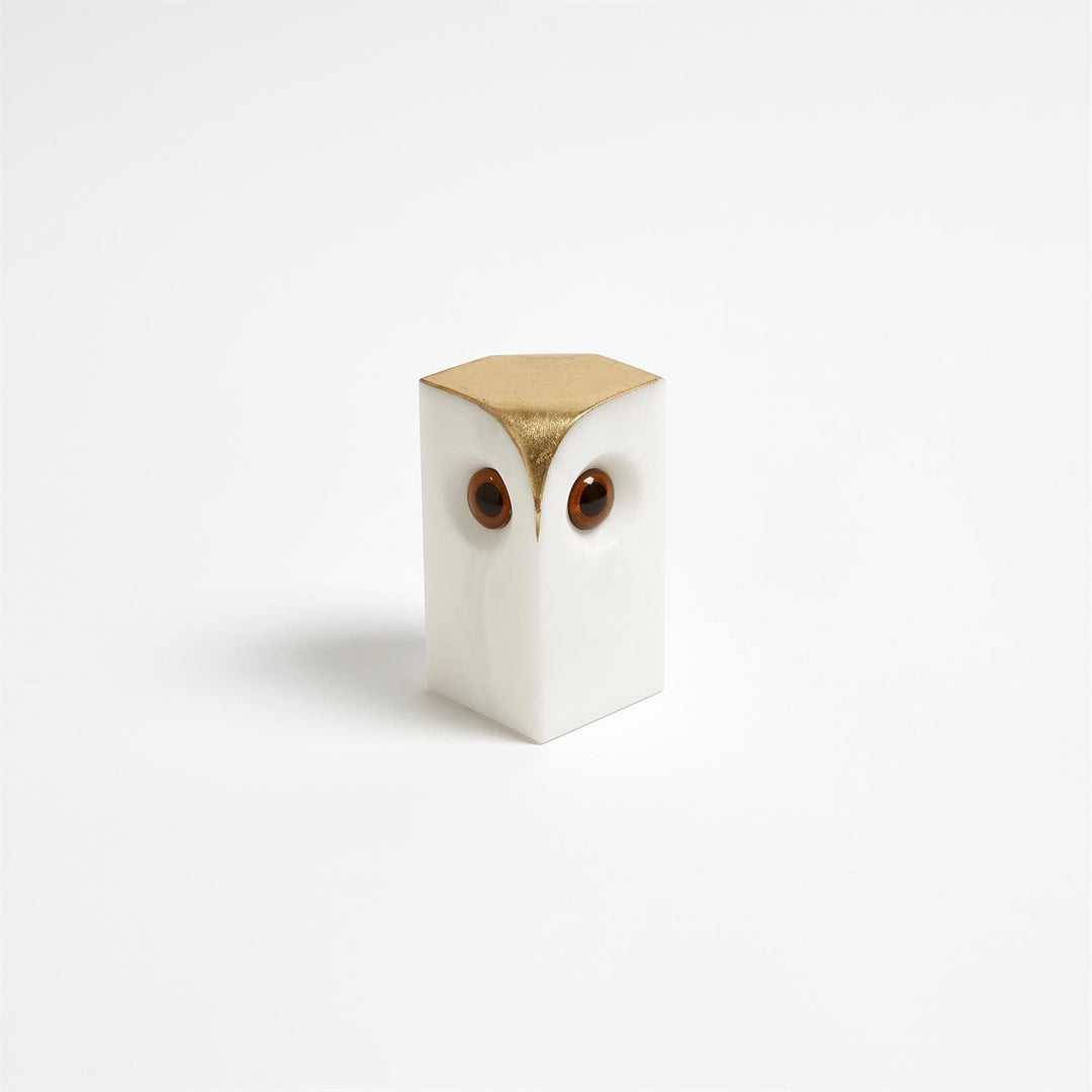 Alabaster Owl-Sm
