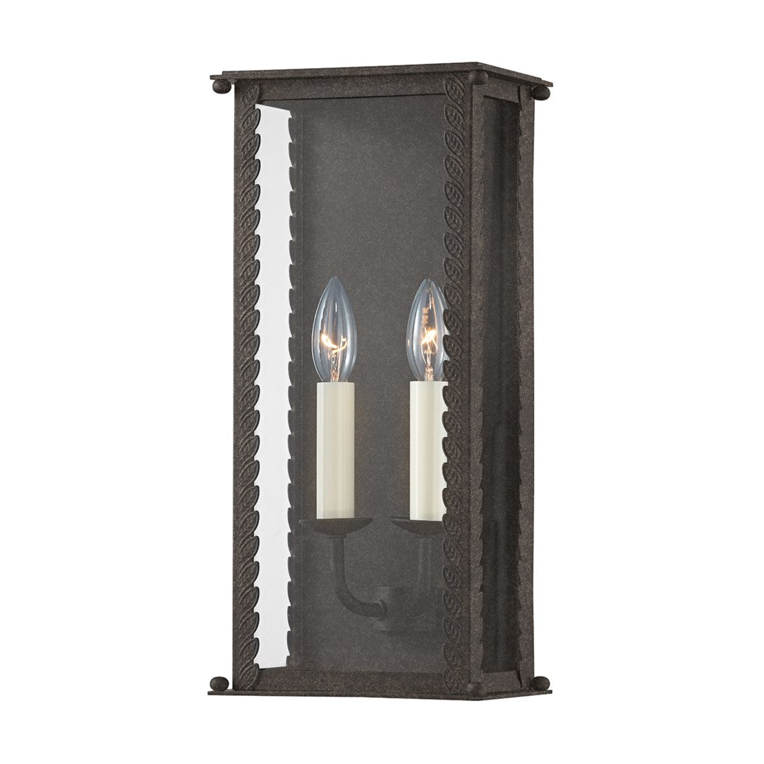 Zuma Wall Sconce-Troy Lighting-TROY-B6712-FRN-Outdoor Wall SconcesFrench Iron-2 Light-4-France and Son
