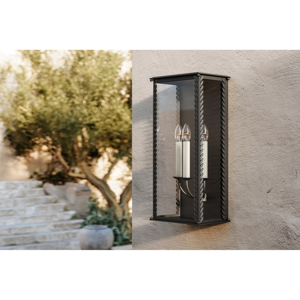 Zuma Wall Sconce-Troy Lighting-Outdoor Wall SconcesFrench Iron-2-France and Son