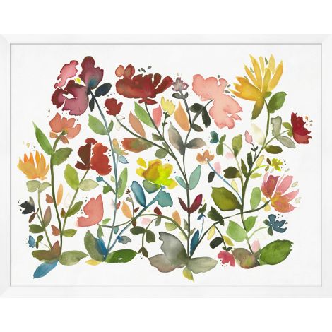 Oversized Floral Pattern-Wendover-WEND-4876-Wall Art1-1-France and Son