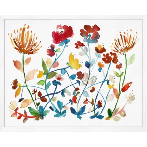 Oversized Floral Pattern-Wendover-WEND-4877-Wall Art2-2-France and Son
