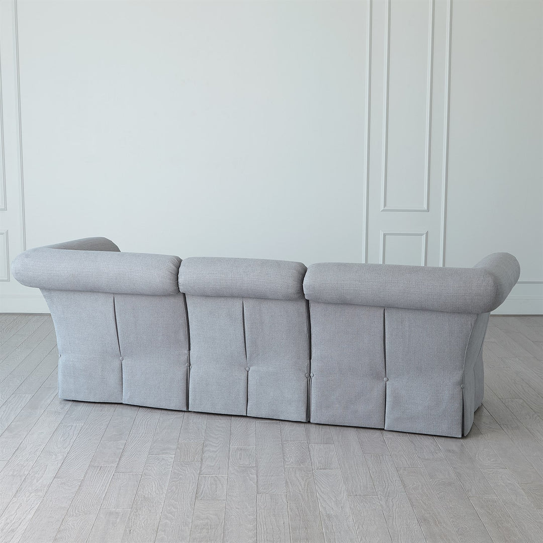 Slipper Sectional - Heather Grey-Global Views-GVSA-2682-SectionalsCorner-5-France and Son
