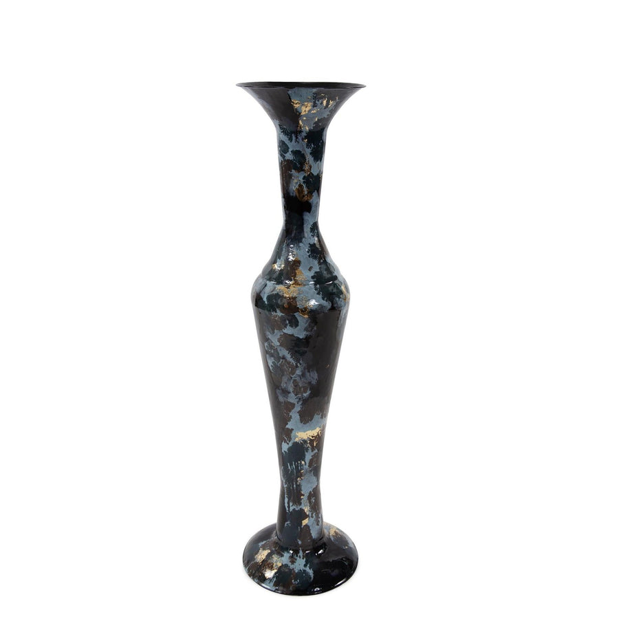Oceanique Flared Iron Vase - Tall-The Howard Elliott Collection-HOWARD-51381-Vases-1-France and Son