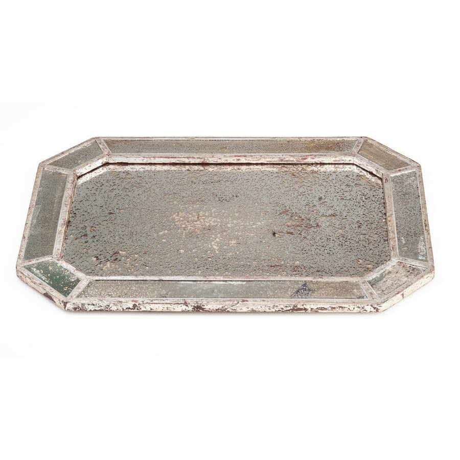 Mirrored Tray with Silver Finish-ABIGAILS-ABIGAILS-524916-Trays-1-France and Son