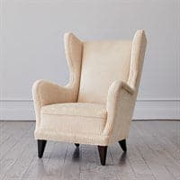 Wing Chair-Global Views-GVSA-2697-MUSLIN-Lounge ChairsMuslin (meant to be temporary covering)-6-France and Son