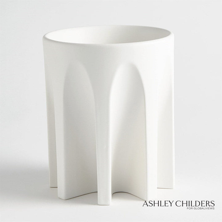Arches Tabletop Collection-Global Views-GVSA-ASH1.10054-DecorTall Bowl-3-France and Son