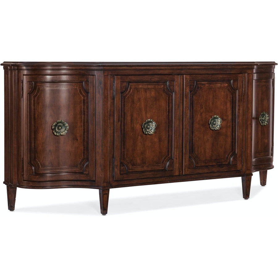 Charleston Four - Door Buffet-Hooker-HOOKER-6750-75900-85-Side Tables-1-France and Son