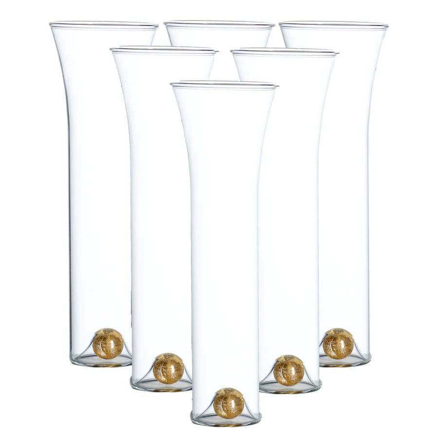 Golden Globe Champagne Set, Set of 6-ABIGAILS-ABIGAILS-710460-Decorative ObjectsClear-1-France and Son