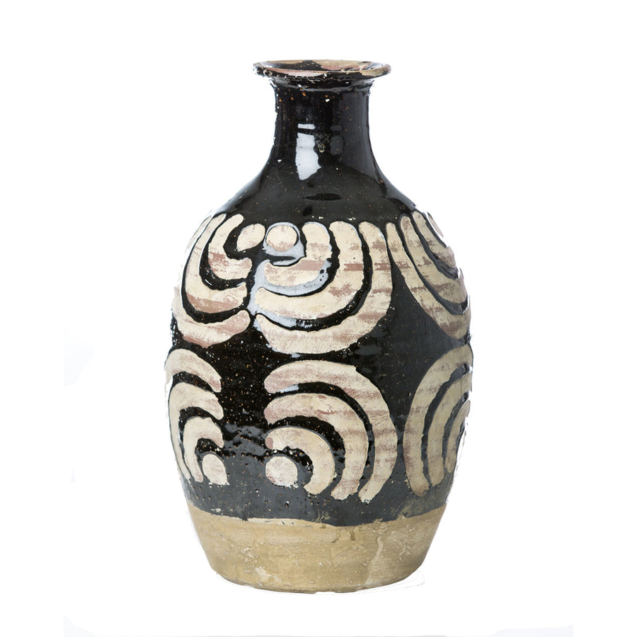 Vinci Moroccan Ceramic Vase-ABIGAILS-ABIGAILS-717806-VasesHalf Round-1-France and Son