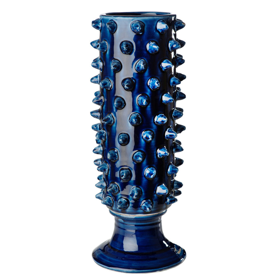 Vinci Pine Cone Vase-ABIGAILS-ABIGAILS-717823-VasesBlue-1-France and Son