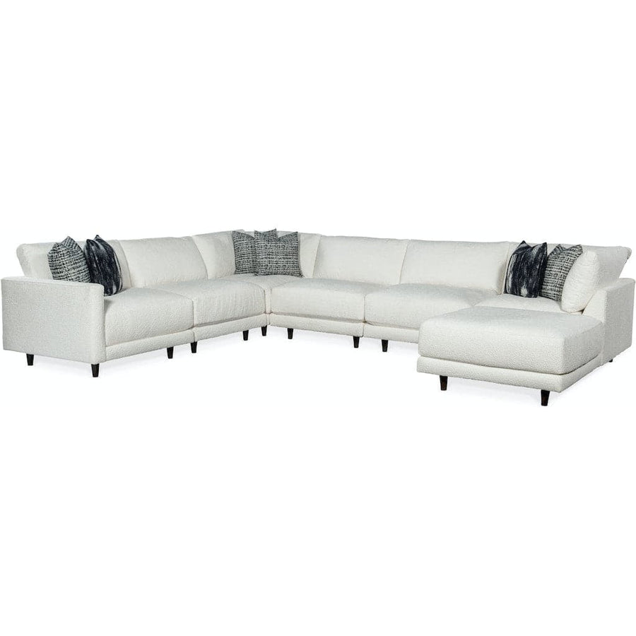 Carmel Sectional Living Room 7301-Hooker Furniture Custom-HFC-7301-Sectionals-1-France and Son