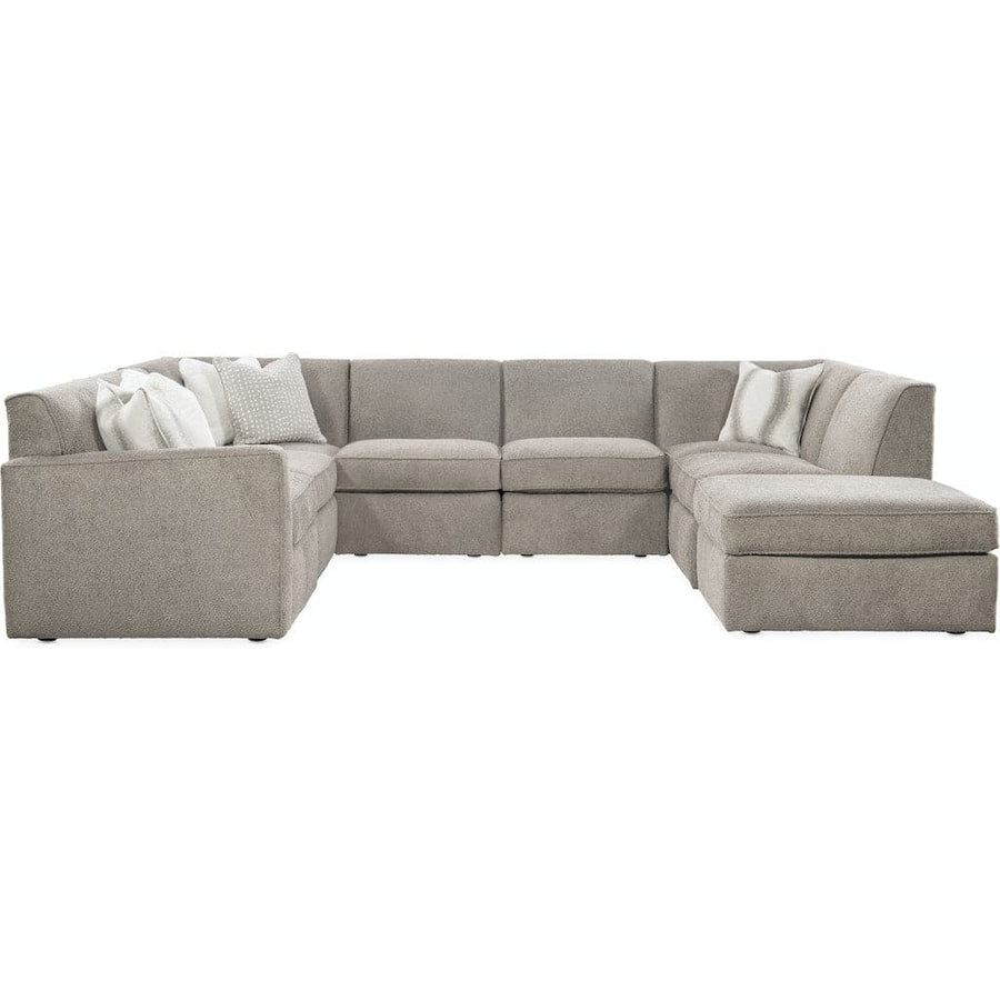 Chelsea Sectional Living Room 7401-Hooker Furniture Custom-HFC-7401-Sectionals-1-France and Son