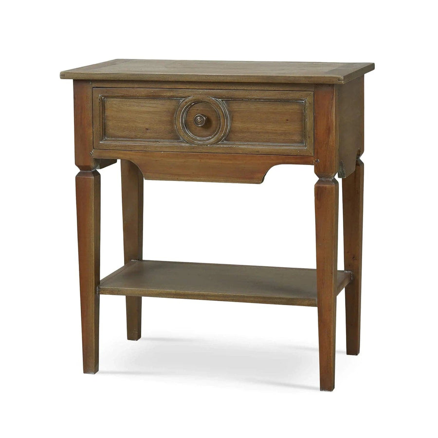 Orleans Side Table-Bramble-BRAM-74874STW-Side TablesStraw Wash-1-France and Son