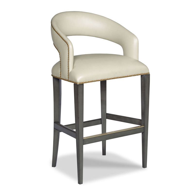 Annabelle Counter Stool-Woodbridge Furniture-WOODB-7523-63-Stools & OttomansCharcoal Finish-2-France and Son