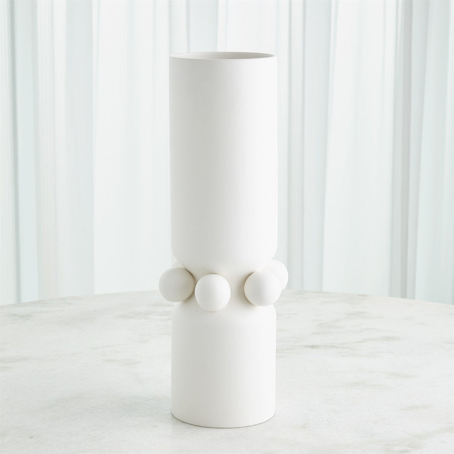 Hera Vase-Global Views-GVSA-CA1.10000-VasesMatte White-Large-1-France and Son