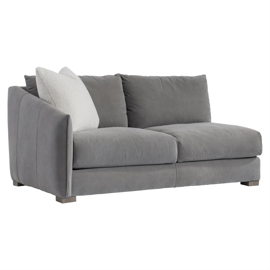 Demi Leather Loveseat-Bernhardt-BHDT-7942LO-SofasLeft Arm-1-France and Son