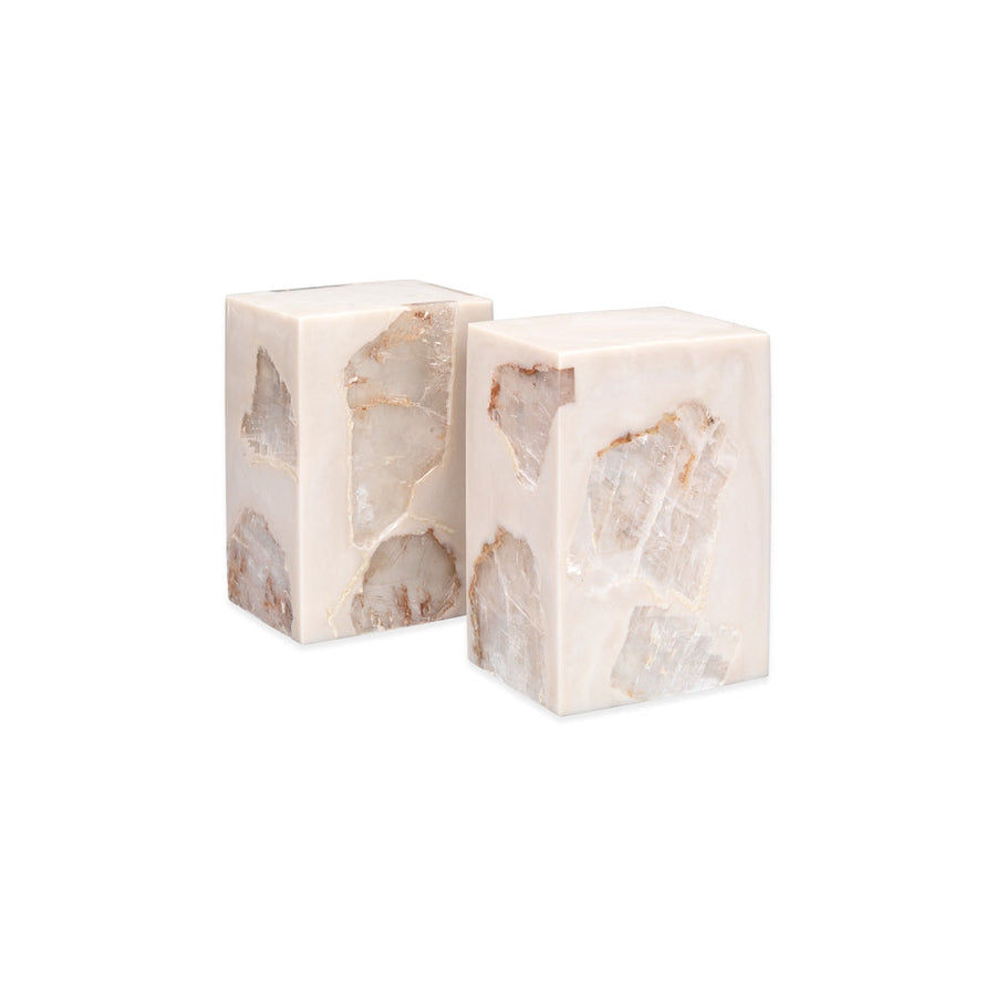 Slab Bookends (Set of 2)-Jamie Young-JAMIEYO-7SLAB-BECL-Decorative Objects-1-France and Son
