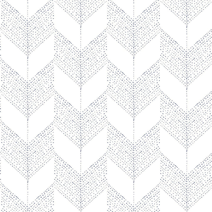 Chevron Wallpaper-Mitchell Black-MITCHB-WC397-3-PM-10-Wall DecorPatterns White-Premium Matte Paper-4-France and Son