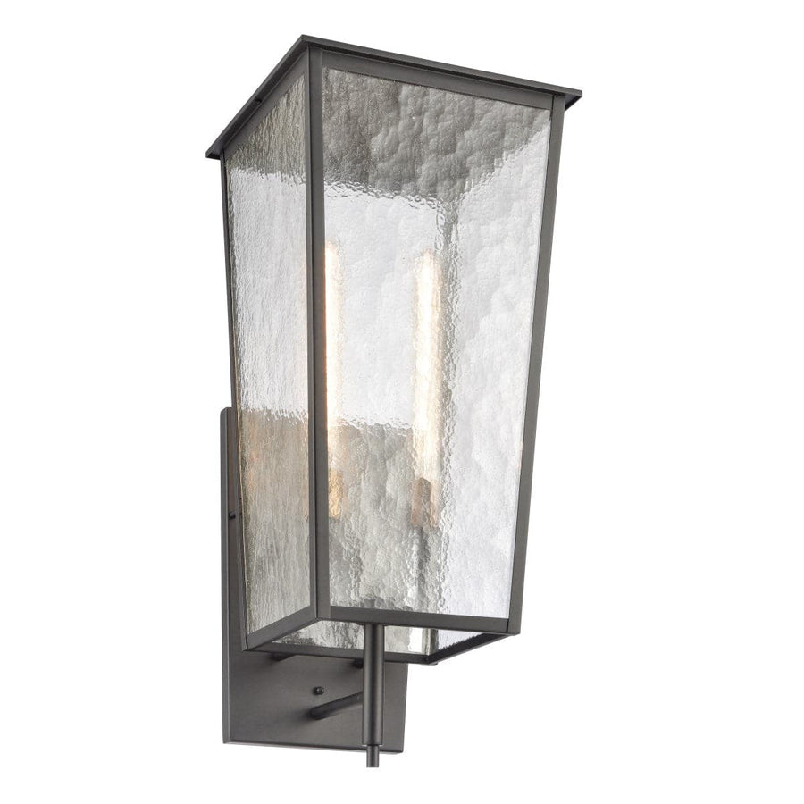 Marquis 32'' High 2-Light Outdoor Sconce - Matte Black-Elk Home-ELK-89473/2-Outdoor Wall Sconces-1-France and Son