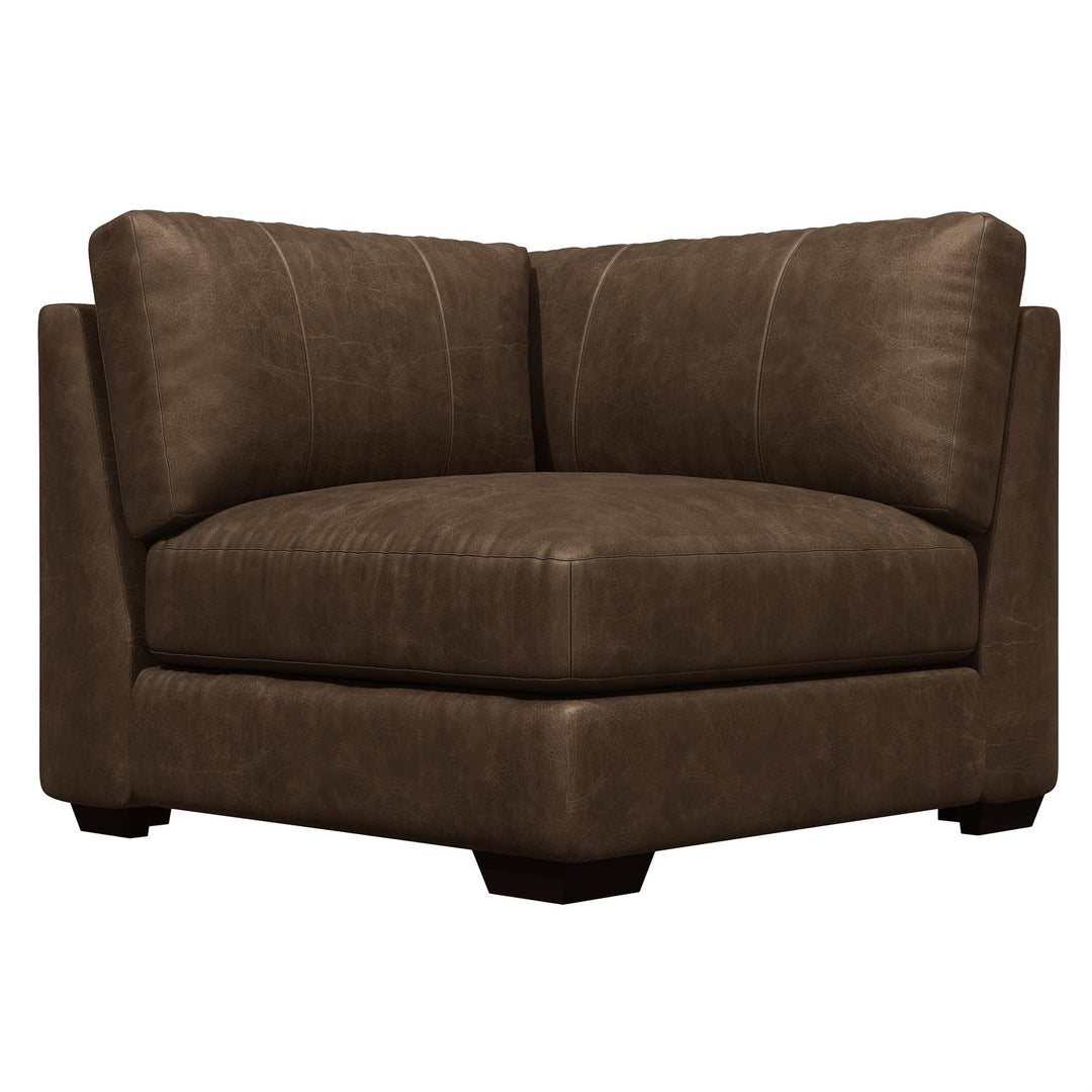 Dawkins Loveseat-Bernhardt-BHDT-9232LO-SofasLeather Corner without Pillows-9-France and Son