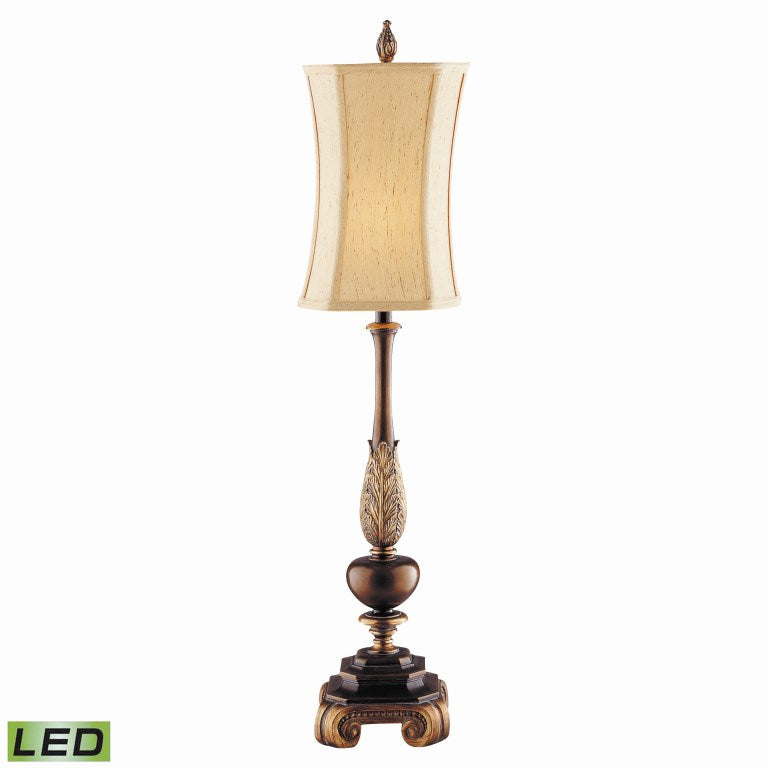 led ginger table lamp
