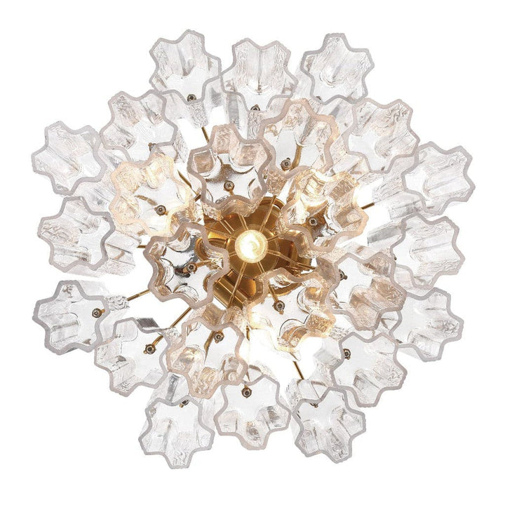 Addis 4 Light Ceiling Mount-Crystorama Lighting Company-CRYSTO-ADD-300-AG-AM_CEILING-Flush MountsAged Brass-Tronchi Glass Amber-11-France and Son