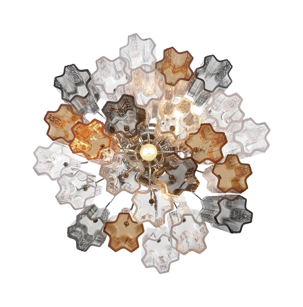 Addis 4 Light Ceiling Mount-Crystorama Lighting Company-CRYSTO-ADD-300-AG-AM_CEILING-Flush MountsAged Brass-Tronchi Glass Amber-13-France and Son