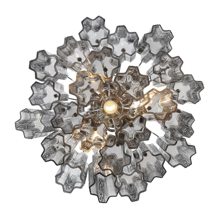Addis 4 Light Ceiling Mount-Crystorama Lighting Company-CRYSTO-ADD-300-AG-AM_CEILING-Flush MountsAged Brass-Tronchi Glass Amber-15-France and Son