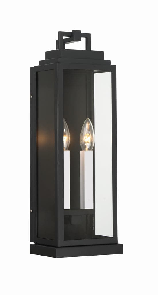 Aspen Light Sconce-Crystorama Lighting Company-CRYSTO-ASP-8911-MK-Outdoor Wall Sconces1 Light-3-France and Son