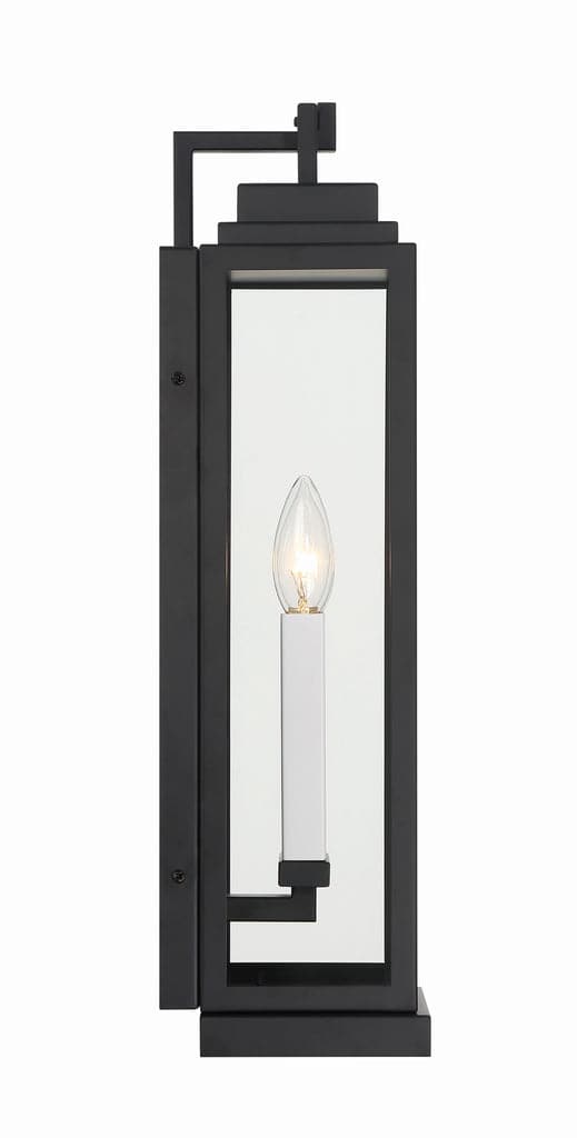 Aspen Light Sconce-Crystorama Lighting Company-CRYSTO-ASP-8911-MK-Outdoor Wall Sconces1 Light-5-France and Son