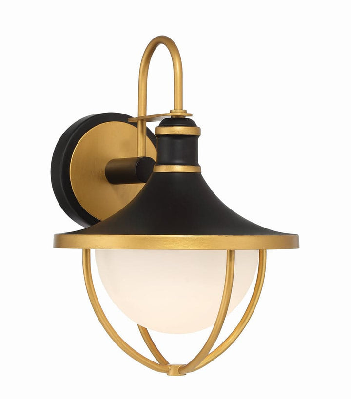 Atlas 1 Light Sconce-Crystorama Lighting Company-CRYSTO-ATL-701-MK-TG-Outdoor Wall Sconces9.75"W-6-France and Son