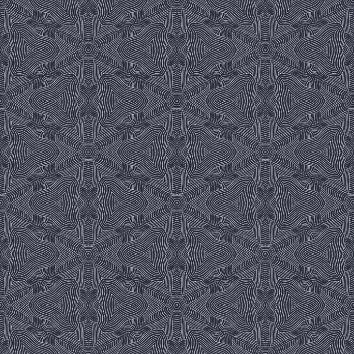 Arbor Star Wallpaper-Mitchell Black-MITCHB-WCAB445-PM-10-Wall DecorPatterns Small-Premium Matte Paper-3-France and Son