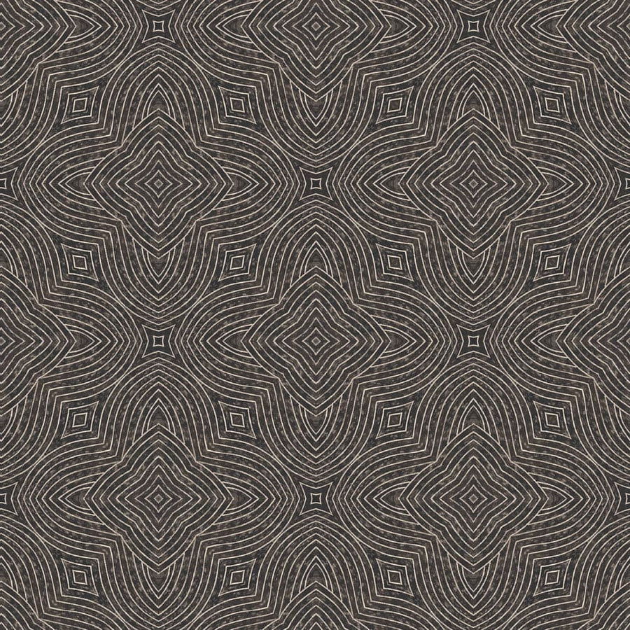 Arbor Quad Wallpaper-Mitchell Black-MITCHB-WCAB441-PM-10-Wall DecorPattern-Premium Matte Paper-1-France and Son