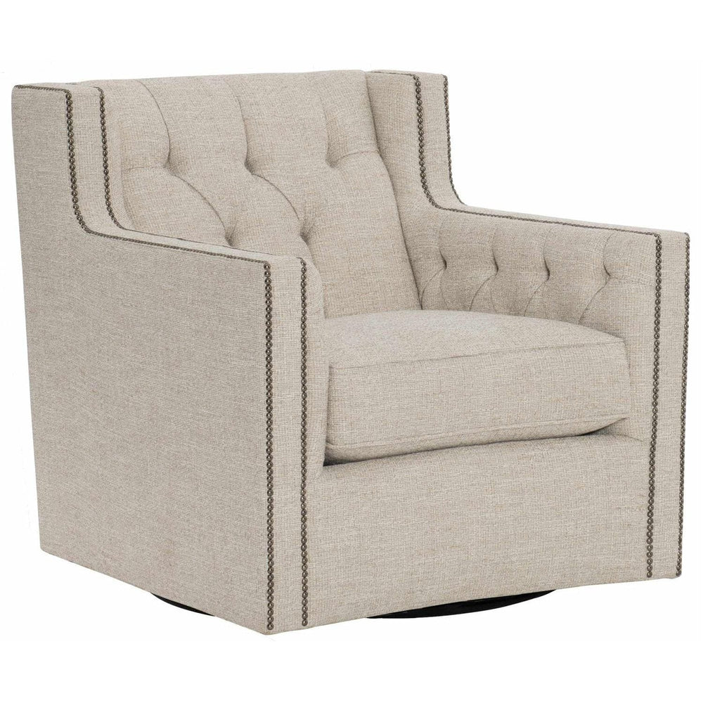 Candace Fabric Swivel Chair-Bernhardt-BHDT-B7272SC-Lounge Chairs1220-002 Fabric-2-France and Son