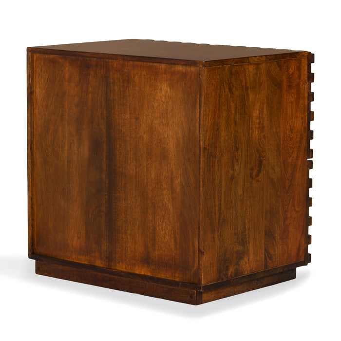 Maze Wood Night Stand-Union Home Furniture-UNION-BDM00046-Nightstands-3-France and Son