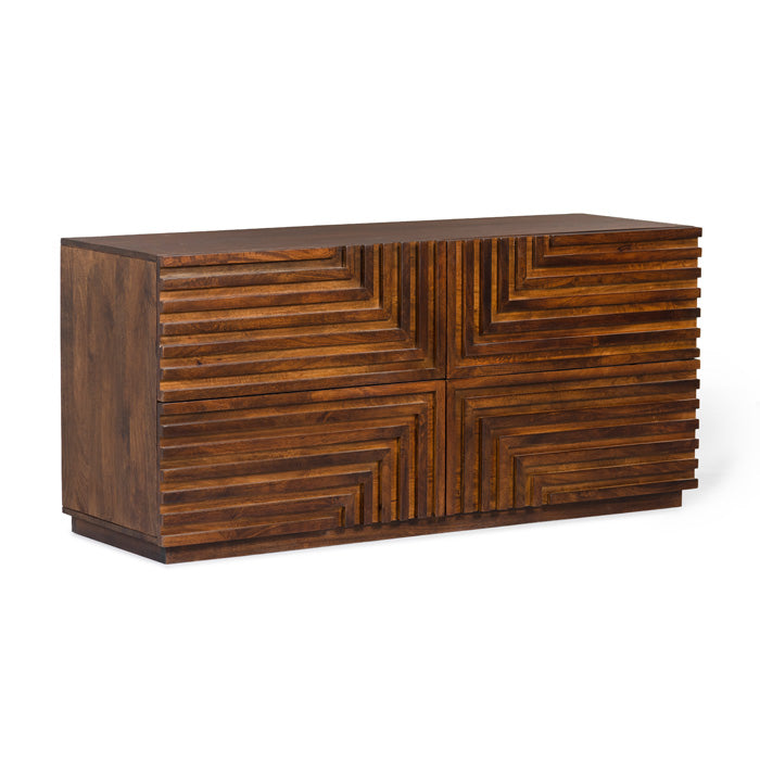 Maze Wood Low Dressers-Union Home Furniture-UNION-BDM00047-Dressers-1-France and Son