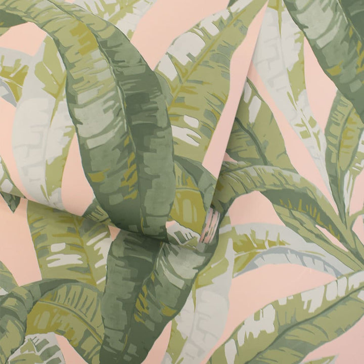 Banana Leaf Peel And Stick Wallpaper-Tempaper & Co.-Tempaper-BL15029-Wall Paper-3-France and Son