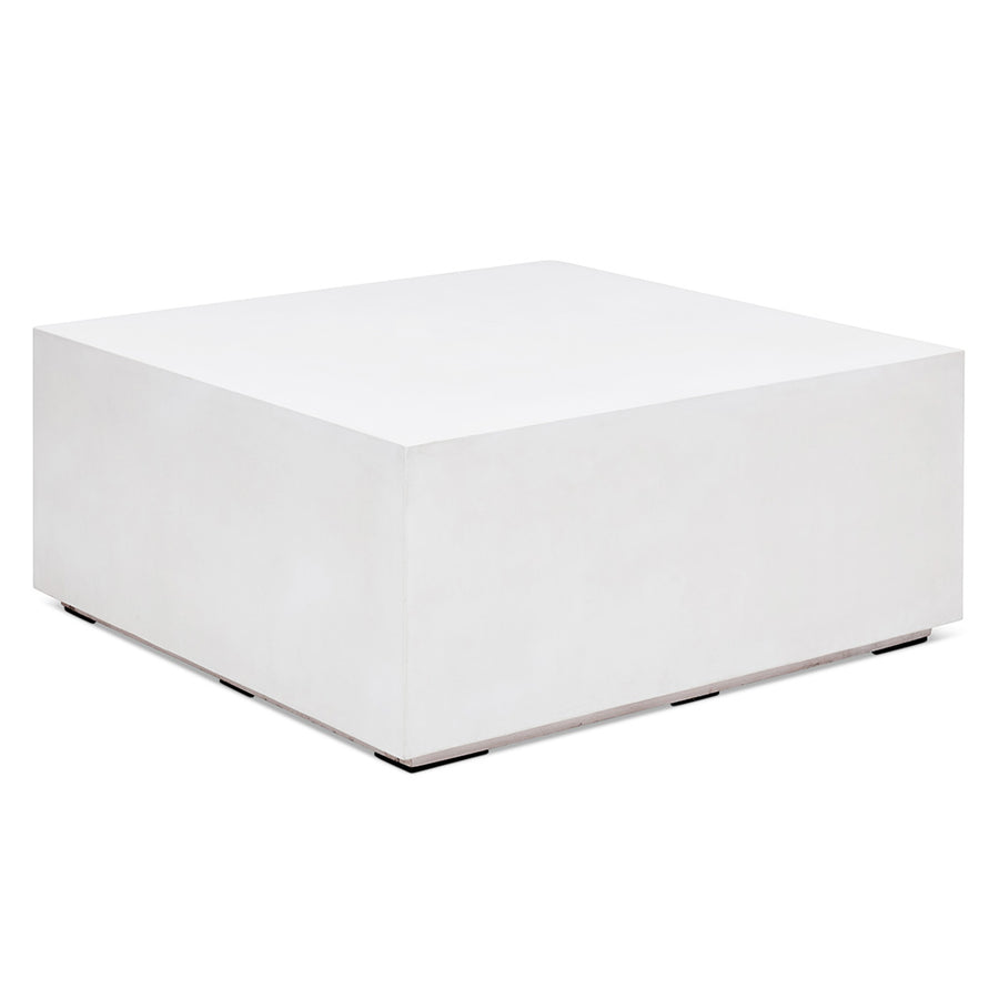 Bloc Square Coffee Table-Urbia-URBIA-VGS-BLOC-40-S-W-Coffee TablesSmall-Ivory-1-France and Son