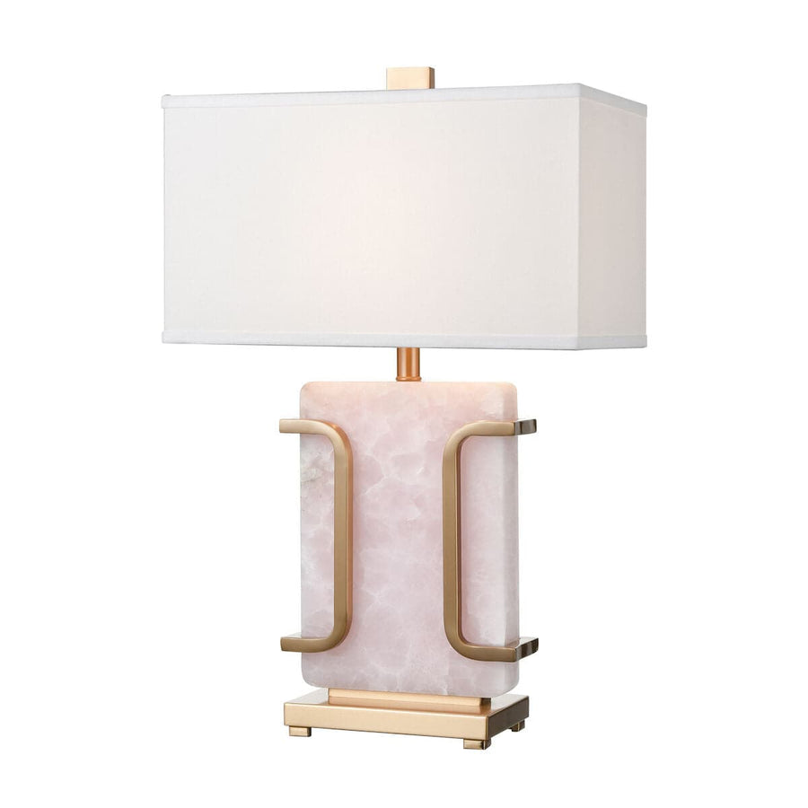 Archean 29'' High 1-Light Table Lamp - Pink-Elk Home-ELK-D4514-Table Lamps-1-France and Son